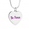 Be Fierce Silver Necklace