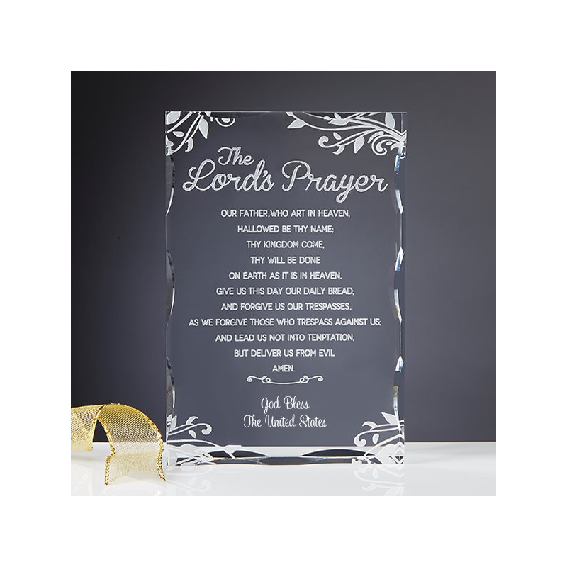 The Lord's Prayer Plaque