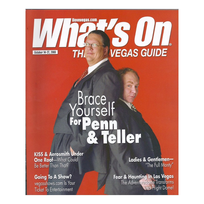 What's On Magazine Oct 14, 2003