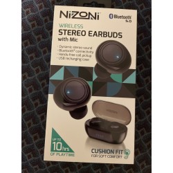 Nizoni Wireless Bluetooth Earbuds with Mic