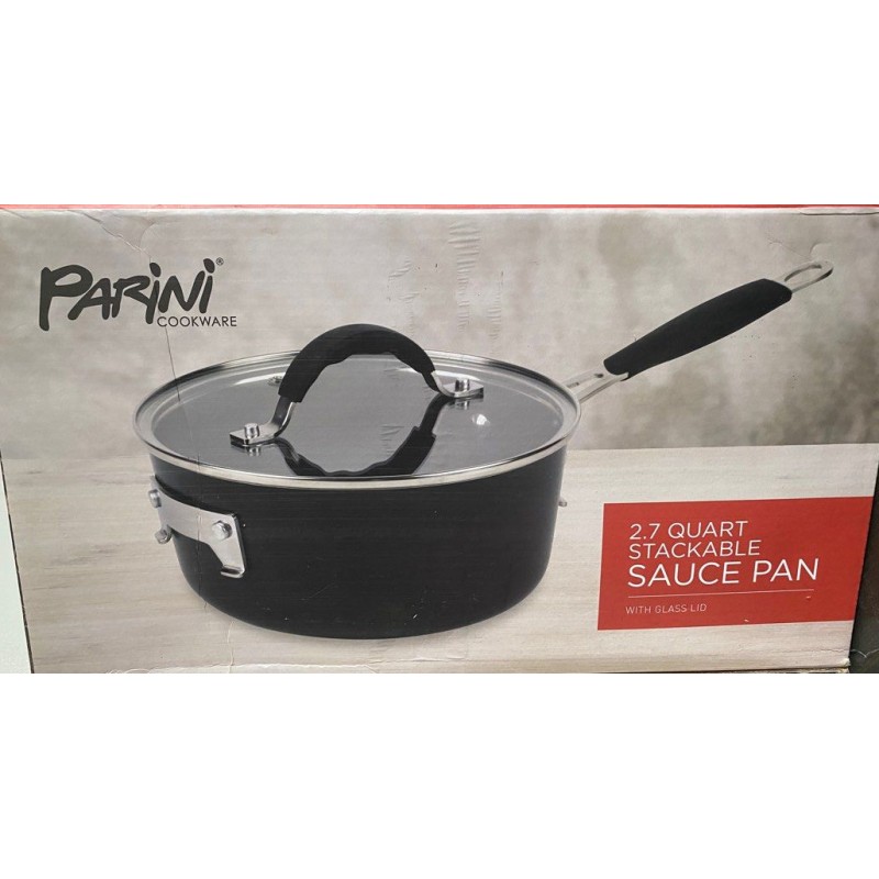 Parini 3 Quart Stackable Sauce Pan
