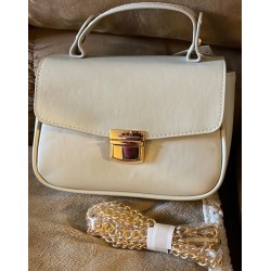 Bella Russo Mini Handbag With Gold Chain