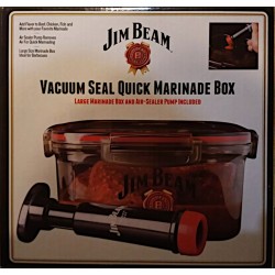 Jim Beam Vacuum Seal Quick Marinade Box