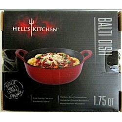 Hell's Kitchen 1.75 Qt Cast Iron Balti Dish
