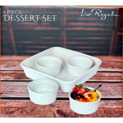 Le Regalo 5 Piece Dessert Set