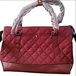 Vanessa Williams Quilted Laptop Tote Bag