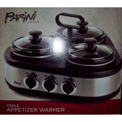 Parini Triple Appetizer Warmer