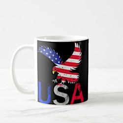 11 Oz USA Eagle Mug